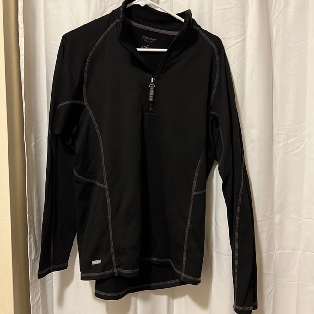 Exceed black Quarter Zip Active Wear Pullover
